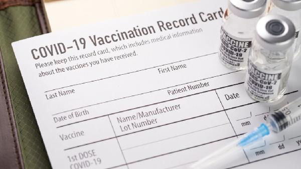 Covid vaccine card